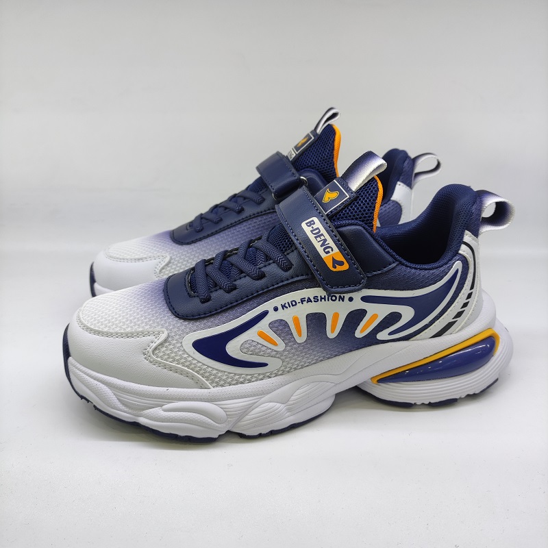 男孩童鞋春秋新款男童网面运动鞋超轻防滑韩版大童跑鞋休闲老爹鞋