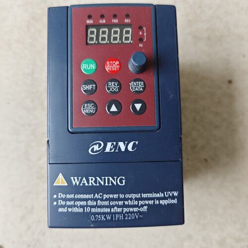 议价ENC易能变频器EDS800-2S0007LJR 0.75K