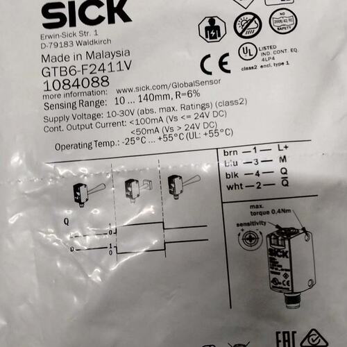 议价SI西克光电传感器 GTB6-F2411V