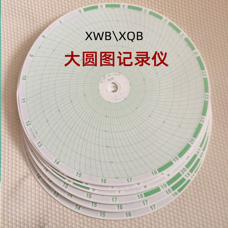 中圆图圆盘记录仪纸曲线记录纸