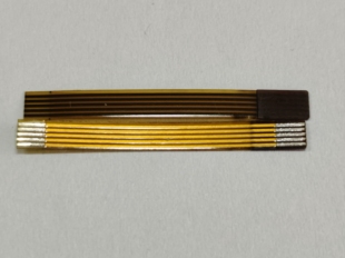 150MM 65P长度17 一头插接一头焊接FPC排线间距0.5 0.8芯4