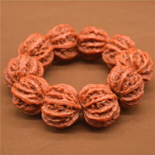 厂家门头沟文玩核桃京八棱手串手持野生小散男士包浆小秋子手把件