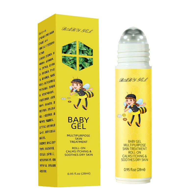 美国小蜜蜂紫草膏修护膏固体止住驱蚊剂