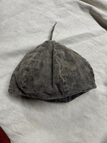 沉香布衣草堂原创设计八角帽复古文艺休闲帽柿染贝雷报童帽子斑驳