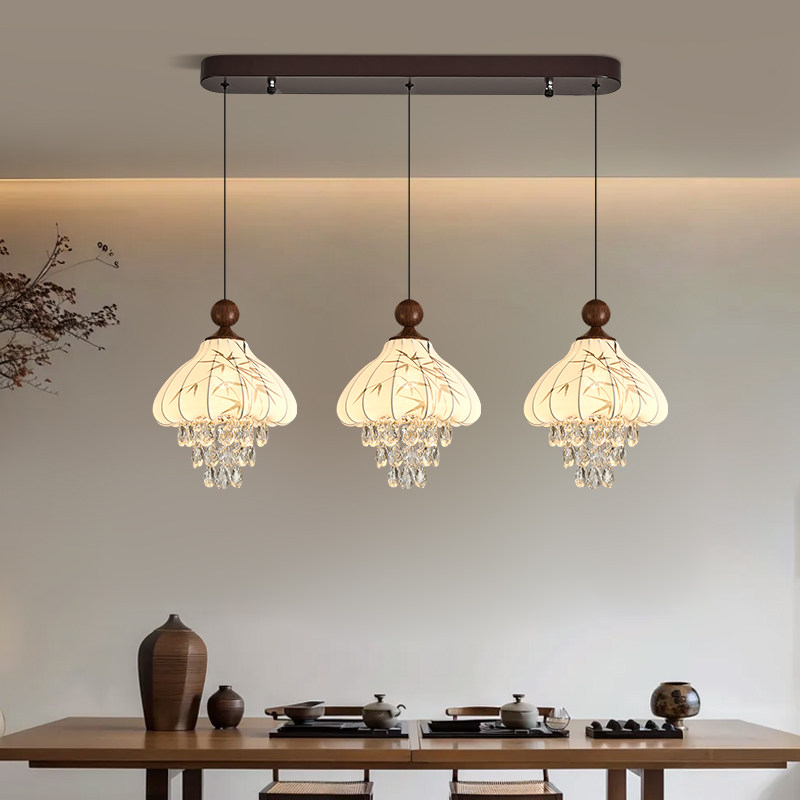 新中式中古风餐厅吊灯