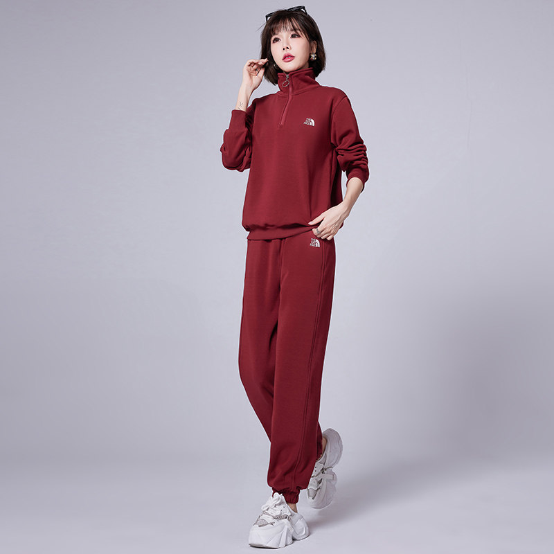秋冬季休闲服卫衣两件套运动套装