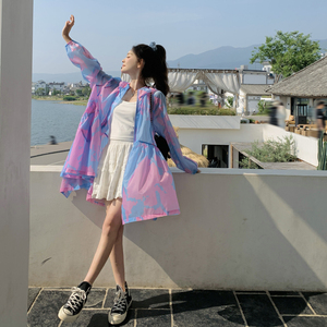 现货好数据夏季新款印花花色轻薄透气防晒衣182-8562-P115K168图片