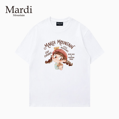 MardiMountain纯棉短袖女T恤