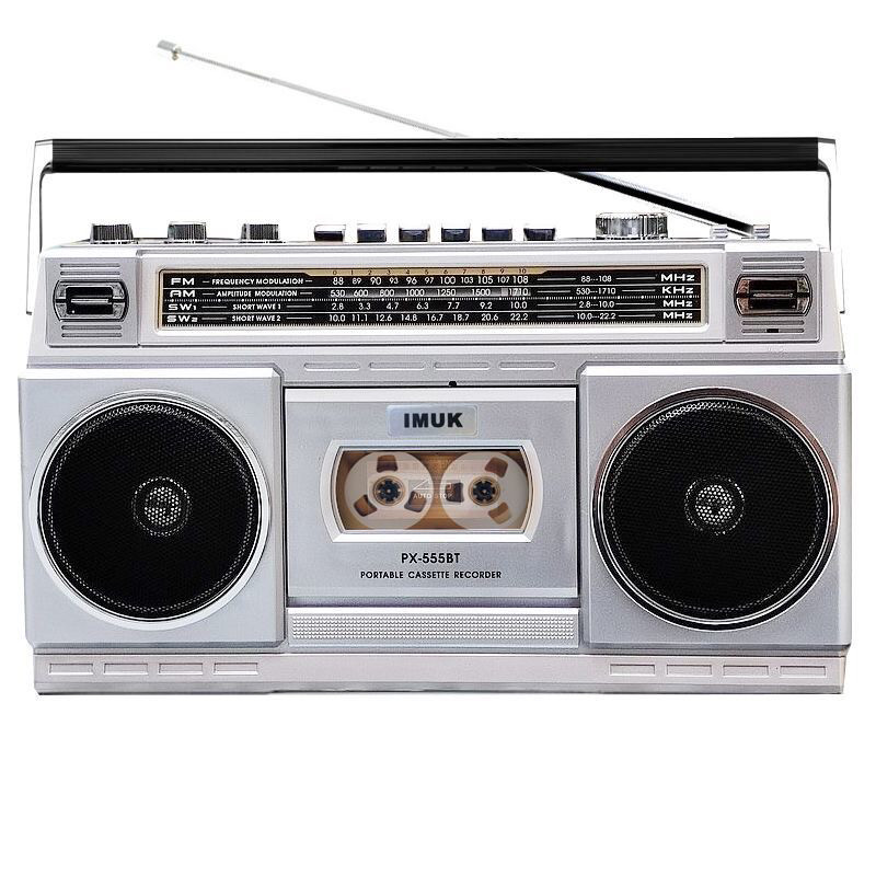 全新复古磁带机80年代老式录音机U盘TF插卡蓝牙音箱收音机大音量