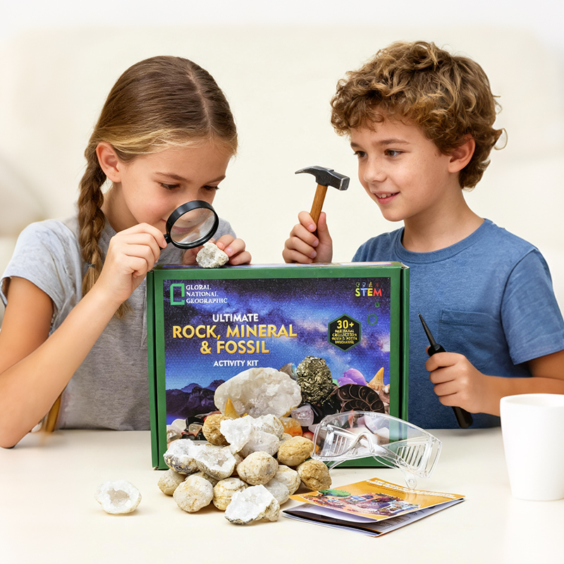 天然摩洛哥玛瑙晶洞套盒