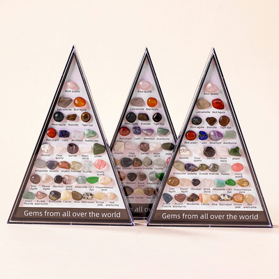 天然水晶矿物儿童标本