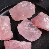天然水晶原石粉水晶原石宝石标本矿石芙蓉石摆件散装 扩香石毛料