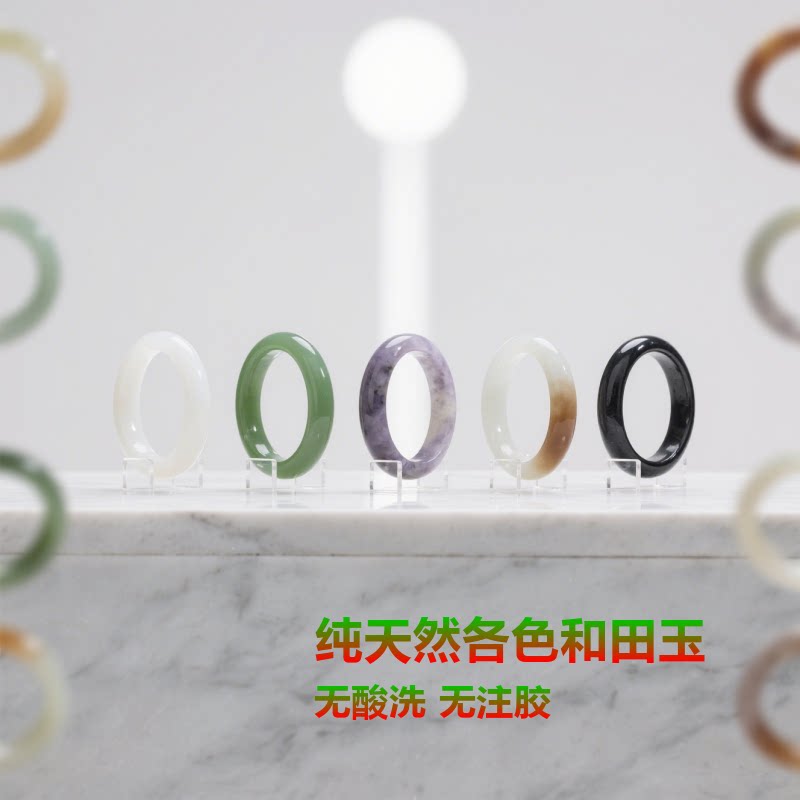 新疆中高档和田玉手镯 籽料重器天然保真 复古传世送礼佳品女玉镯