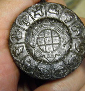 八卦原石挂件平安扣宝宝佛