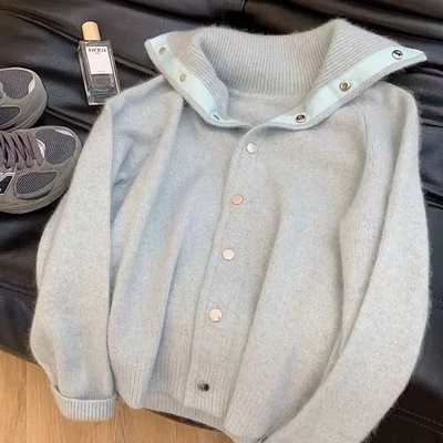 毛衣开衫秋季温柔慵懒风软糯上衣