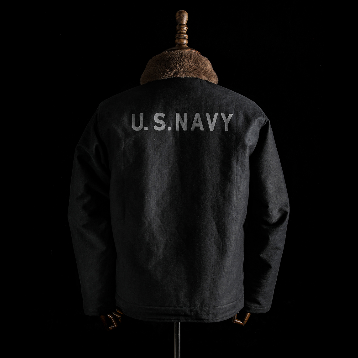 GIZEMO二战羊驼毛N1加厚夹克