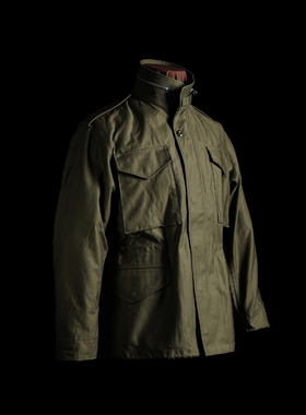 GIZEMO M65外套  复刻1971年铝拉版本复古OG107夹克 防风野战风衣