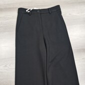 高腰时尚 显瘦直筒百搭休闲裤 女西装 原he家莼棉罗马布秋冬新款 长裤