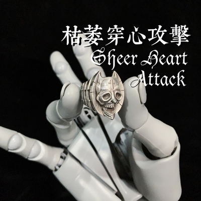 个性戒指TUXD枯萎穿心攻击925银