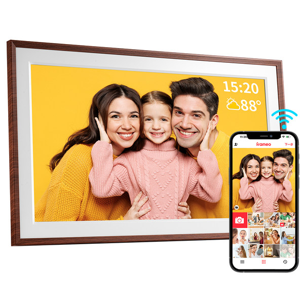 Умная цифровая фоторамка, электронный настенный фотоальбом, 64G, 15.6 дюймов, подарок на день рождения