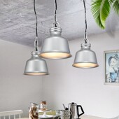 创意个性 餐厅卧室吊灯 艺术工业风吸顶灯 复古乡村铝材吊灯 美式