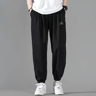 休闲裤 Adidas阿迪达斯运动裤 长裤 跑步健身训练卫裤 IC9770 男裤