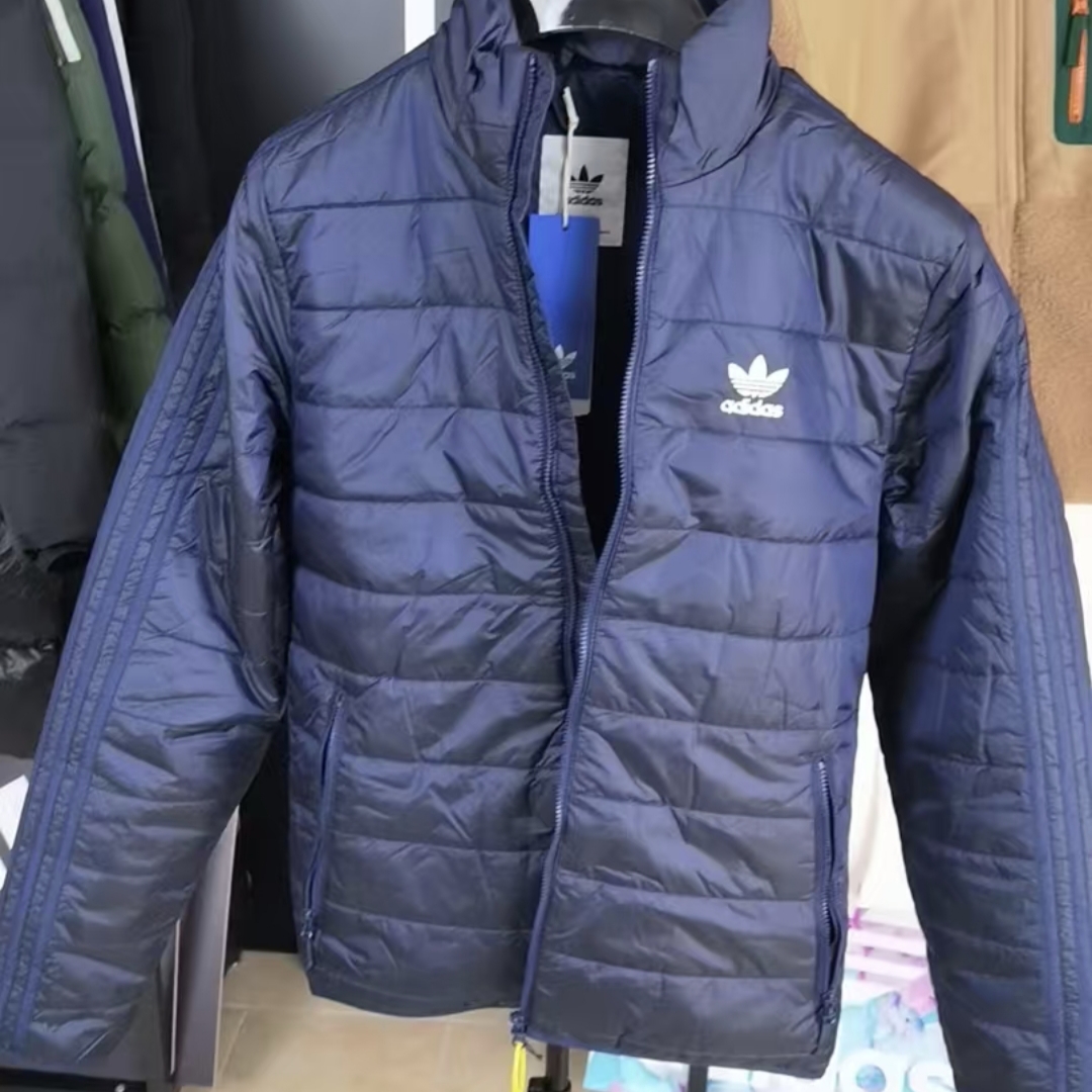 Adidas/阿迪达斯三叶草男子户外运动休闲保暖棉服HL9215