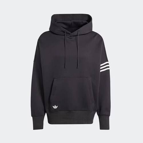 Adidas/阿迪达斯三叶草男士宽松运动休闲连帽卫衣IW0975