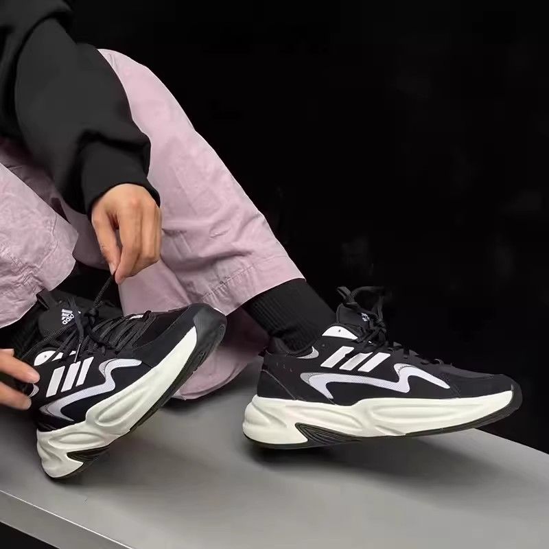 Adidas阿迪达斯 男女鞋2023春季新款OZelle 休闲老爹鞋id3573