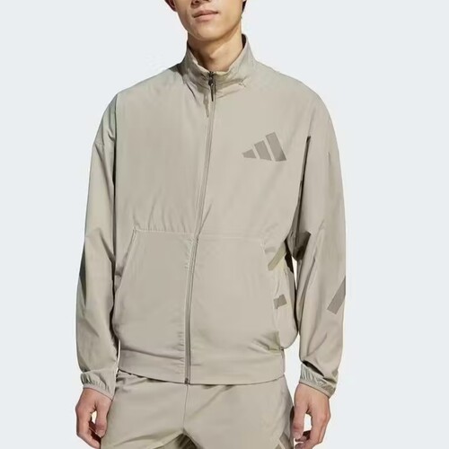 Adidas阿迪达斯男装 经典时尚舒适百搭休闲梭织立领夹克JN9028