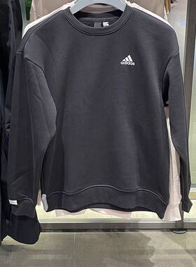 Adidas/阿迪达斯冬季男女加绒运动圆领长袖卫衣IB2774