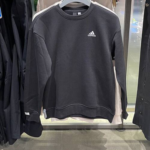 Adidas/阿迪达斯冬季男女加绒运动圆领长袖卫衣IB2774
