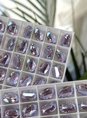 AiMTnails马姑娘家华子4120鸽子蛋14*10mm371MOL闪烁淡紫色