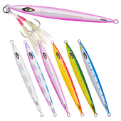 船大工13海钓快慢沉铁板夜光双钩 路亚慢摇铁板饵80g100g120g150g