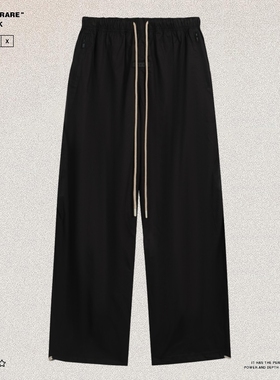 FEAR OF GOD ESSENTIALS全新系列休闲长裤FOG抽绳梭织速干伞兵裤