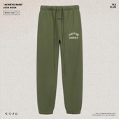 GOD ESSENTIALS字母印花束脚裤 FEAR FOG高街男女宽松休闲卫裤