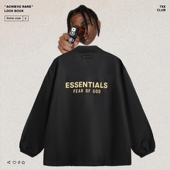 FEAR 高街教练夹克男 ESSENTIALS全新系列风衣外套FOG美式 GOD