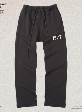 FEAR OF GOD复线ESSENTIALS高街直筒休闲裤FOG潮牌1977宽松卫裤男