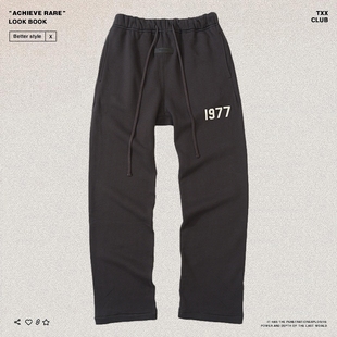 FOG潮牌1977宽松卫裤 GOD复线ESSENTIALS高街直筒休闲裤 男 FEAR