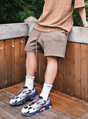 FEAR OF GOD FOG ESSENTIALS复线潮牌高街宽松休闲运动五分短裤男