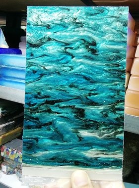 MB01亚克力板定制合成树脂材料激光切割黑白蓝绿桔