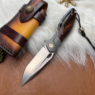 进口奥地利M390粉末钢 把玩手工高硬度瓜果刀