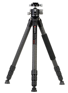 捷宝GS2808 碳纤维三脚架单反无中轴 专业三角架打鸟大炮长焦摄像