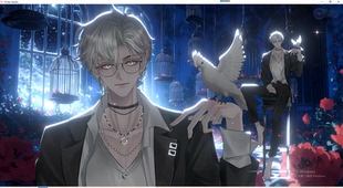 Live2d量贩模型-舒怀 青年公皮vup直播公用成品皮套虚拟主播