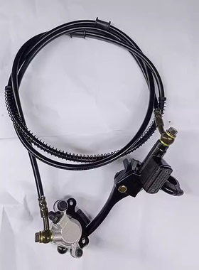 希洛普小跑EVO10寸电动滑板车汽油改装油刹前后液压刹车油压碟刹