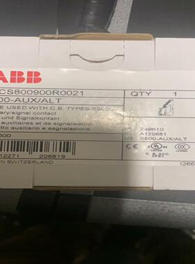 ABB  2CCS800900R0021  S800-AUX(跳跳机械）