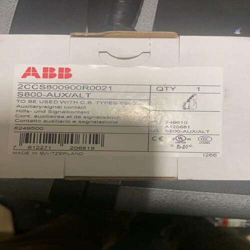 ABB  2CCS800900R0021  S800-AUX(跳跳机械）