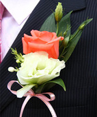 特价 红玫瑰洋兰蝴蝶兰商务庆典会议嘉宾胸花杭州鲜花速递同城送花