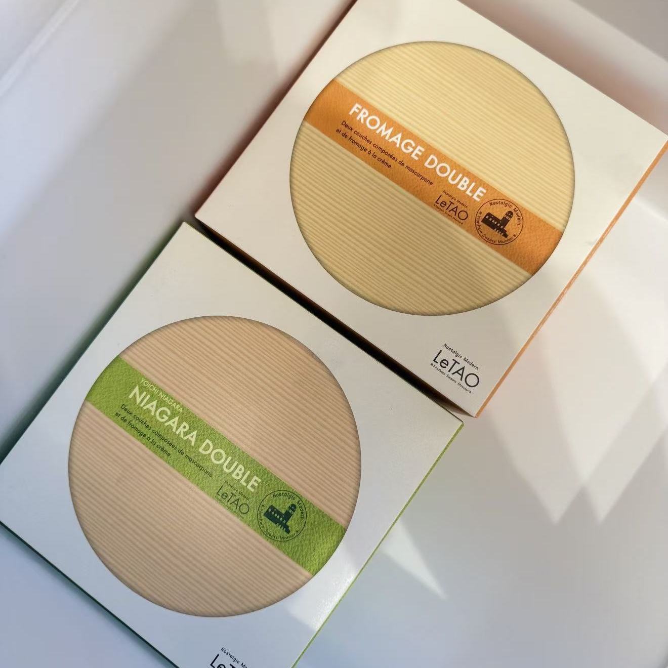 顺丰包邮 关西机场北海道LeTAO乐淘蛋糕双层芝士冰激凌糕点 饼干