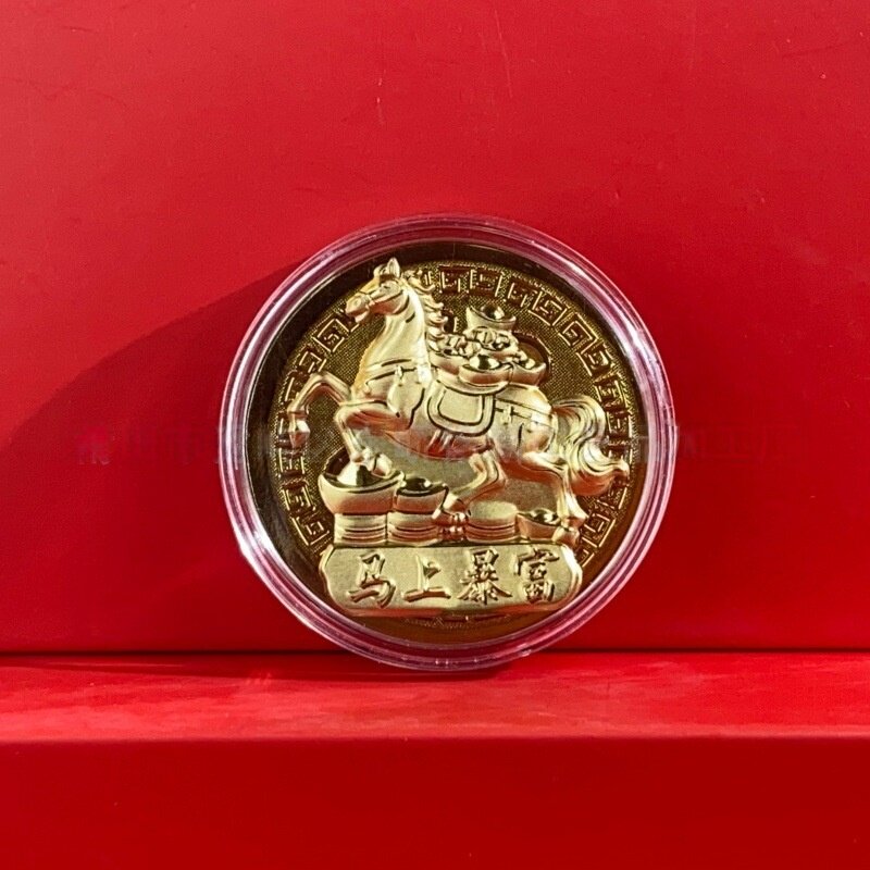 新款薄款仿金箔金色卡通摆件好物